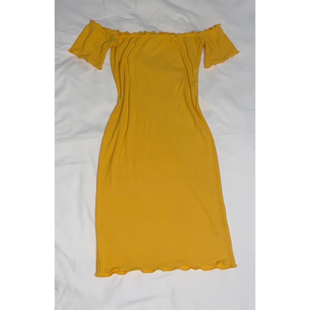 Yellow Mini Dress - Picture 2 of 2